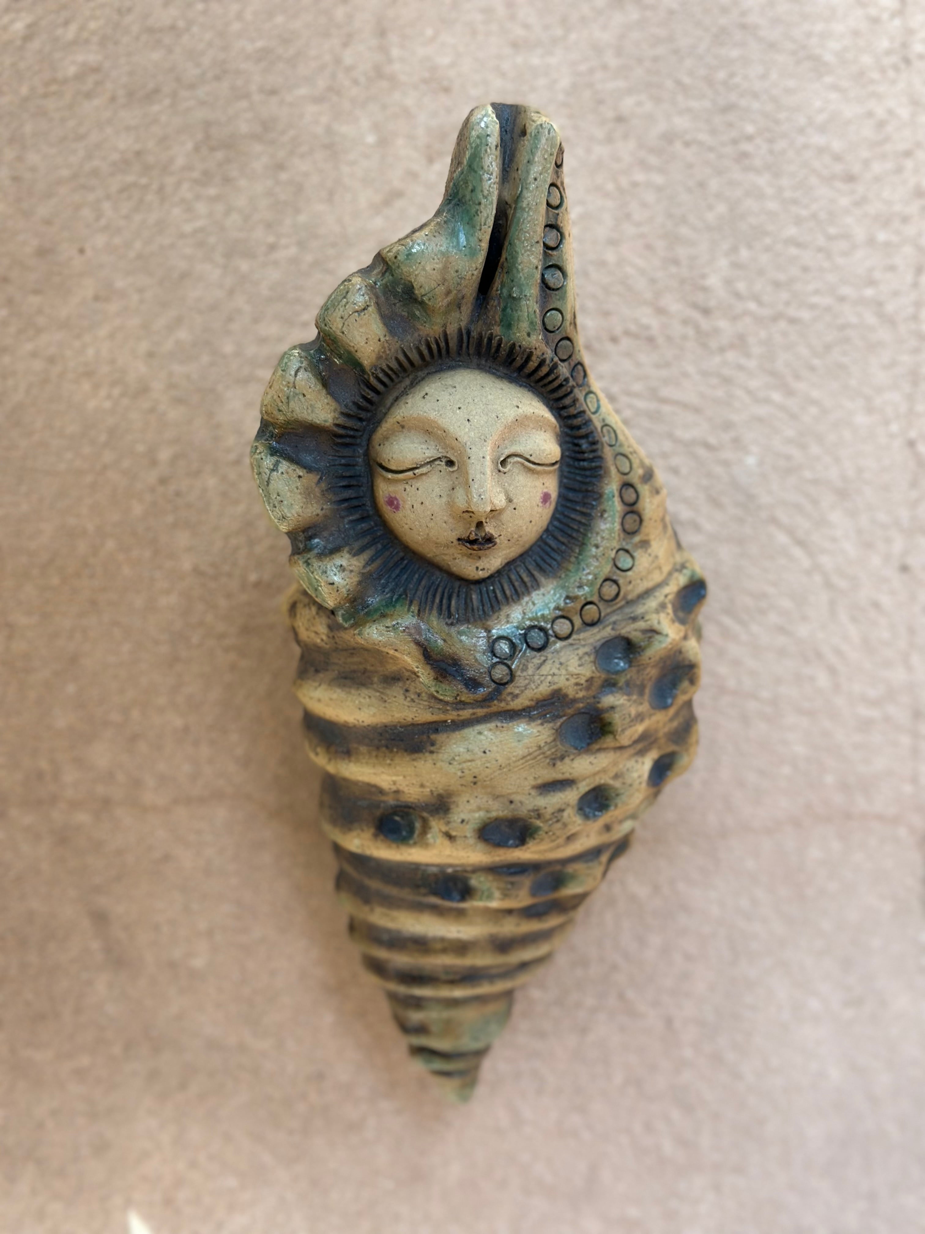 Wall Hanging ~ Baby Shell ~ Stone Hearth Color