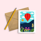 Squidly Designs ~ Ballon in the Desert