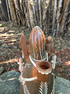 Chuncho - Clay Sculpture