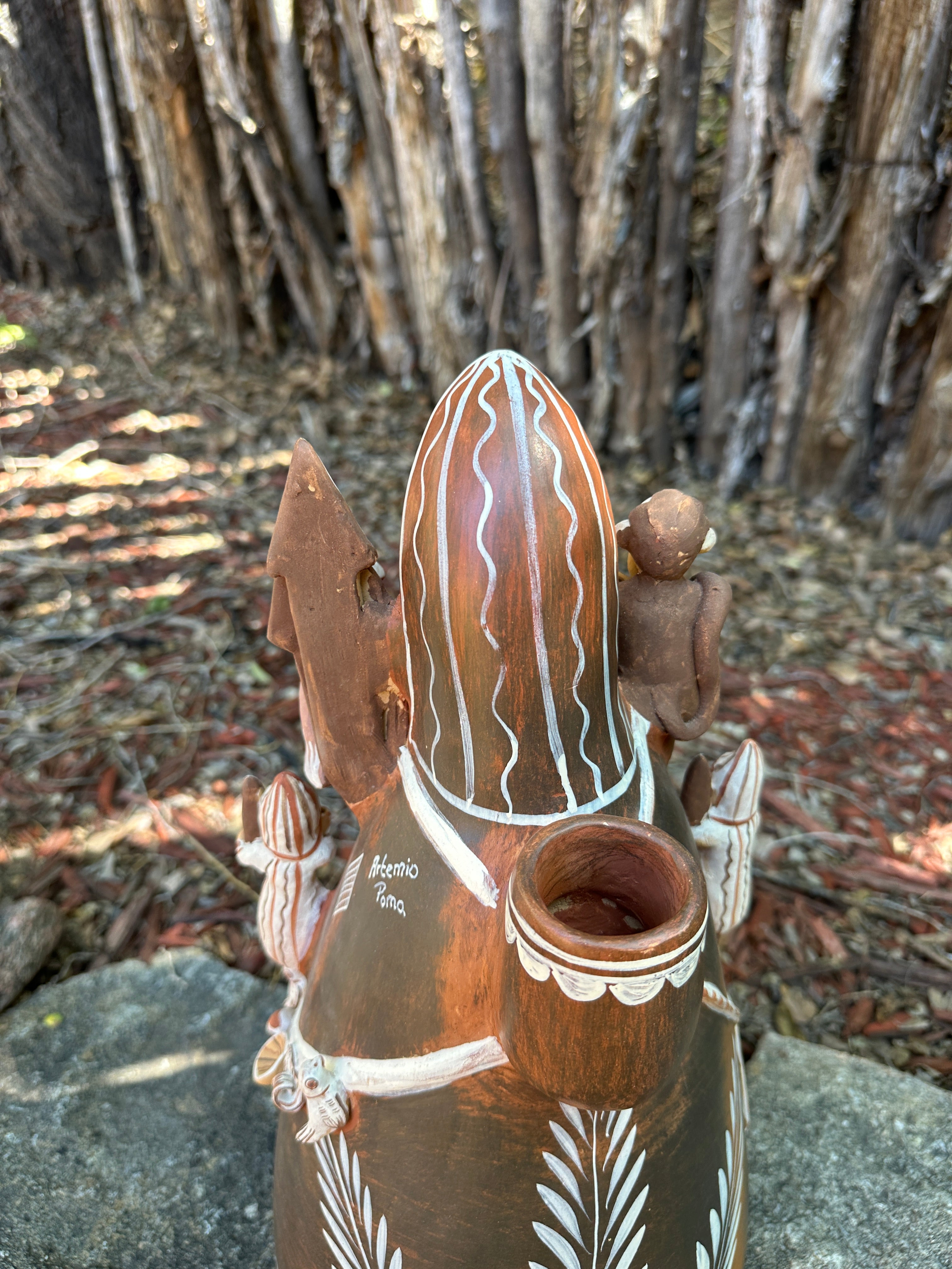 Chuncho - Clay Sculpture