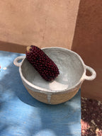 Off White Speckled - Ceramic Serving Bowl - Medium Size