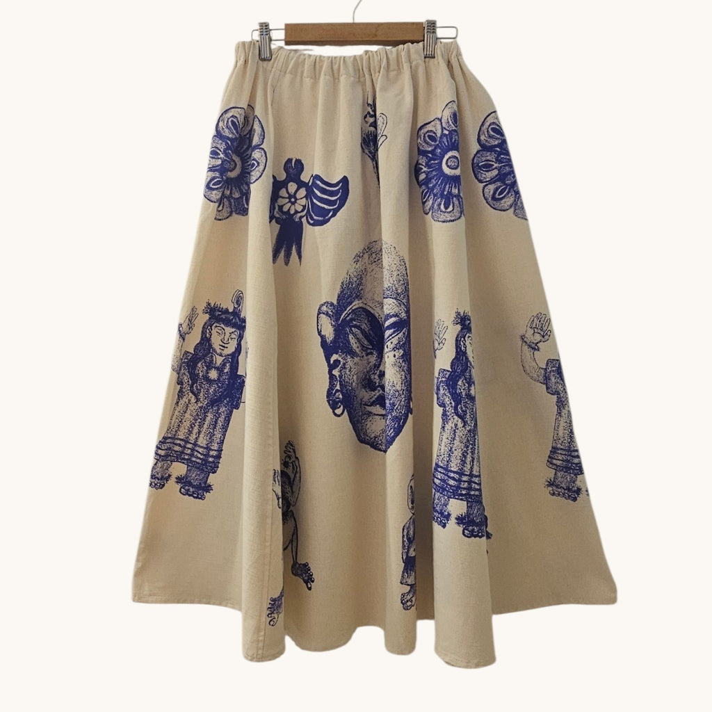 Bell Skirt • Medium• Screen Printed