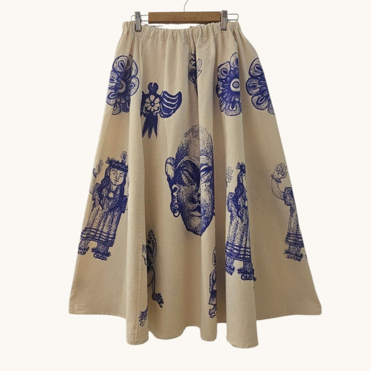 Bell Skirt • Medium• Screen Printed