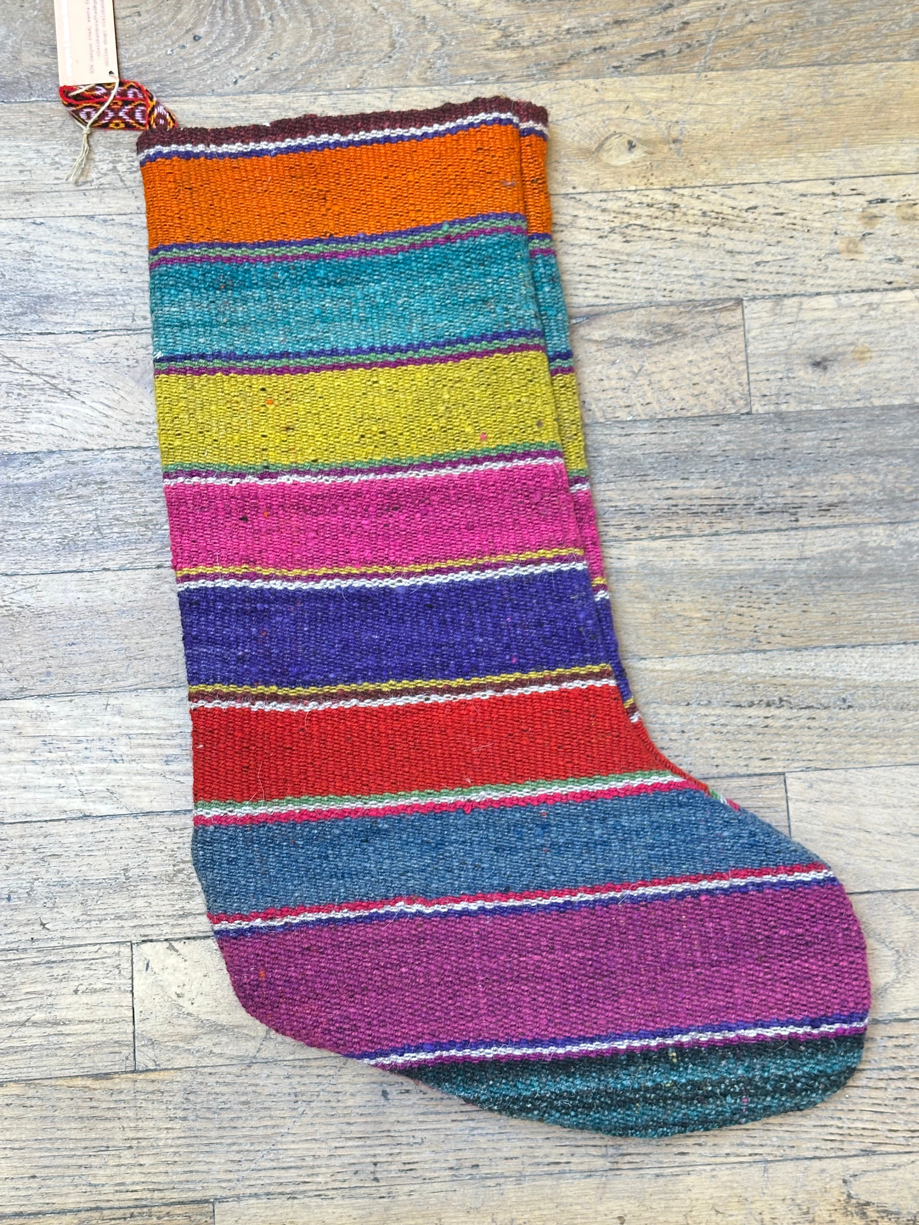 Stockings - double sided ~ Upcycled Andean Textiles