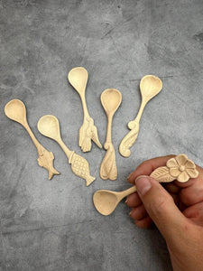 Assorted tiny Wooden Spoon