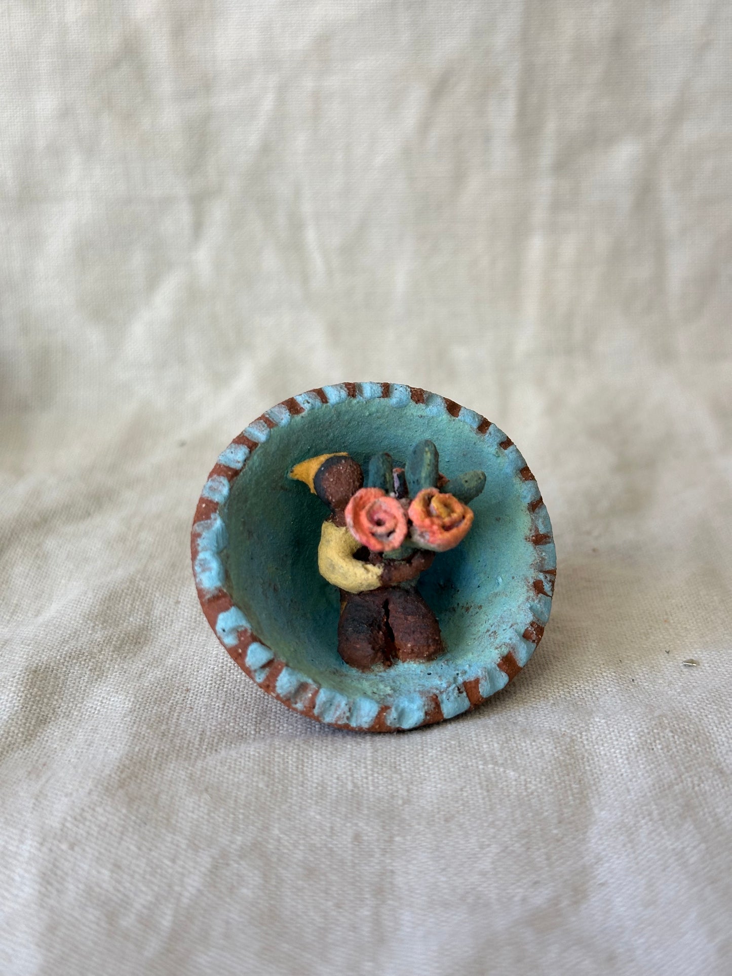 Little Shells ~ miniature clay sculpture