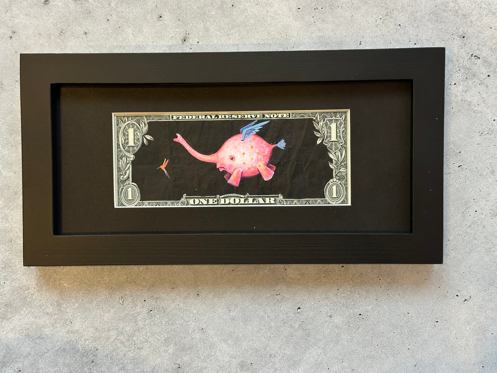 Dollar Migrante - Original illustrations - Framed