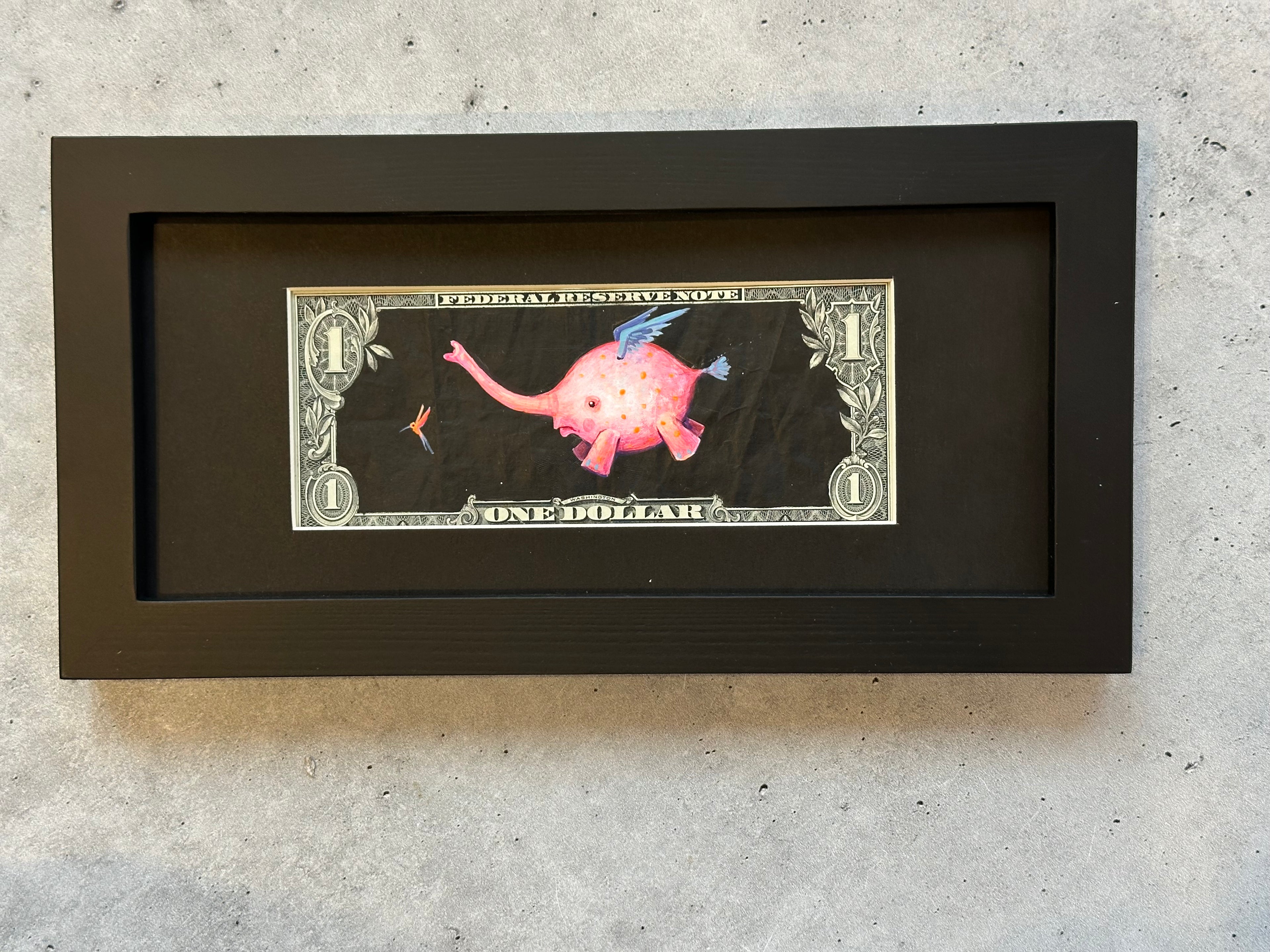 Dollar Migrante - Original illustrations - Framed