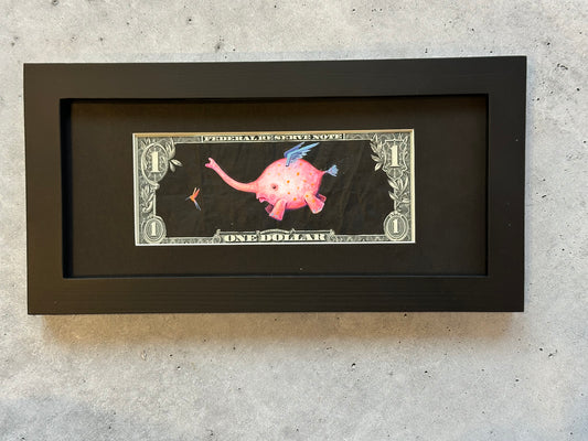 Dollar Migrante - Original illustrations - Framed