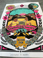 Love your Culture ~ Serigraphy 10” by 14”
