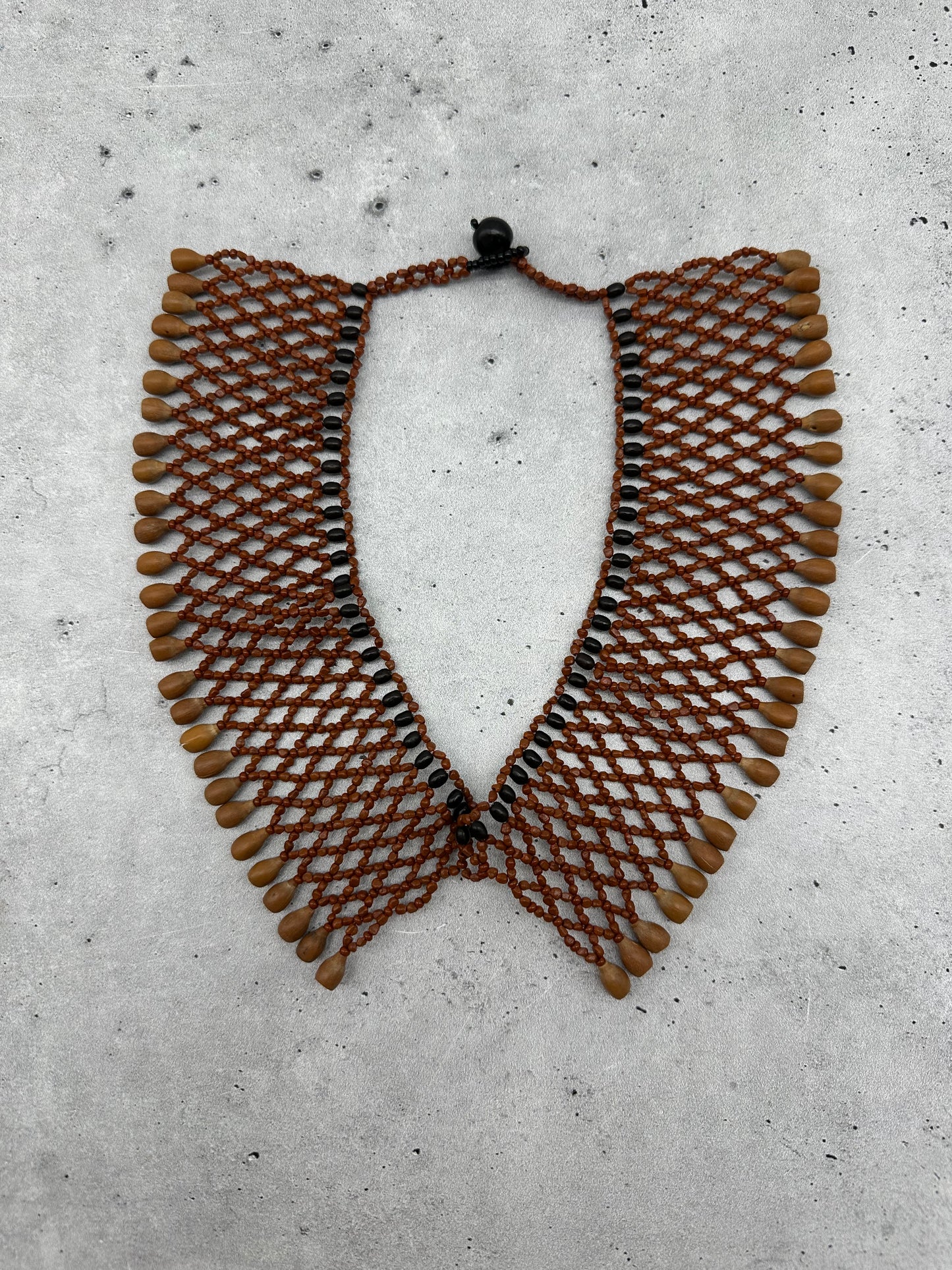 Collar Necklace “Nunkui” - mixed seeds ~ Amazonian jewelry