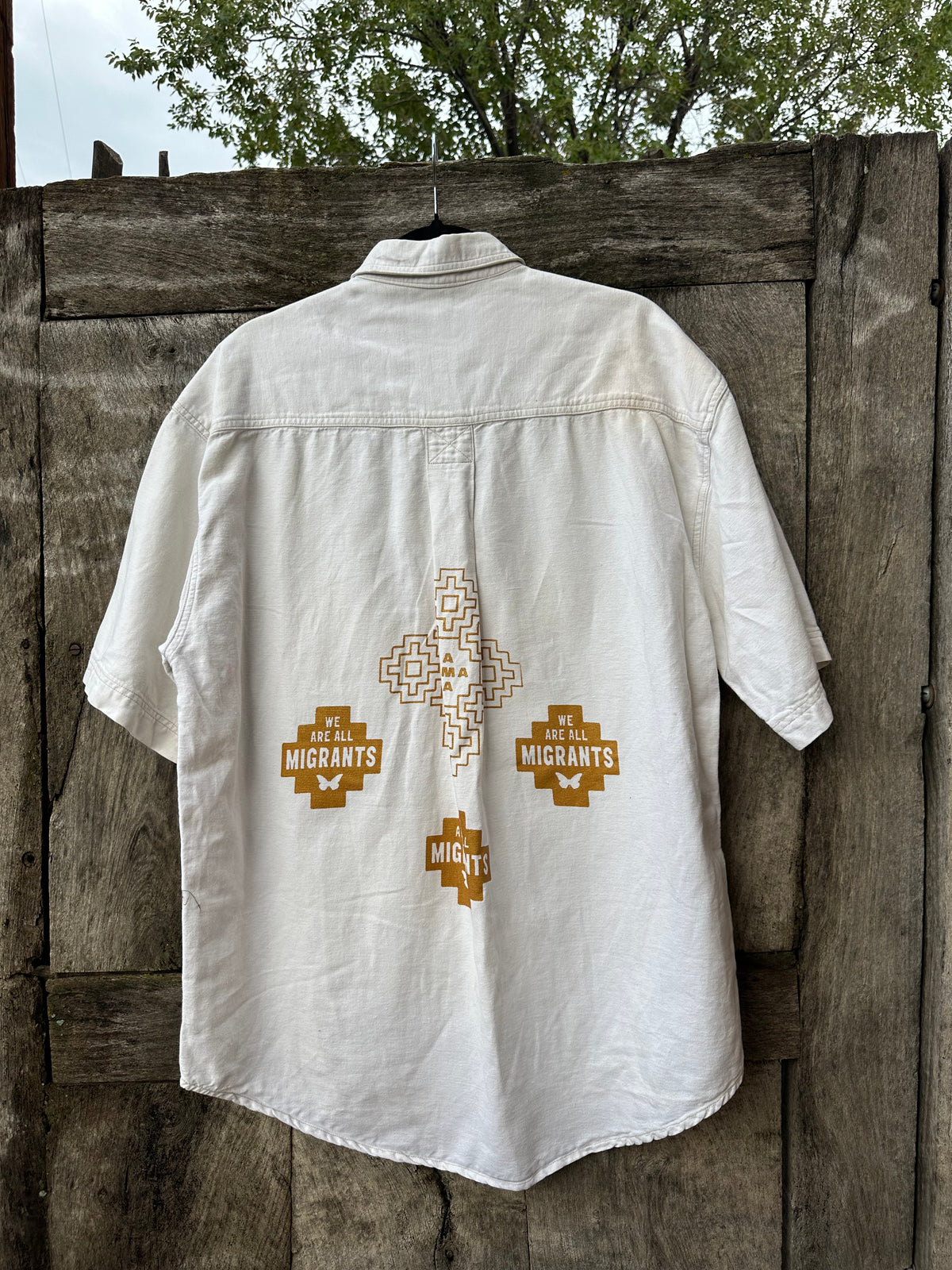 Vintage Collared Shirt Quiksilver - Screenprinted