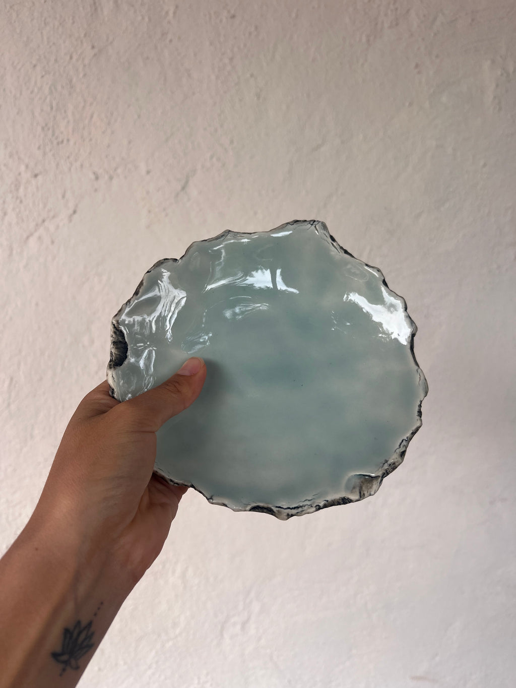 Torn Edge Dish - Seafoam - 3 sizes