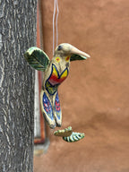 Long Tail Hummingbird - Tricolor Tulip design