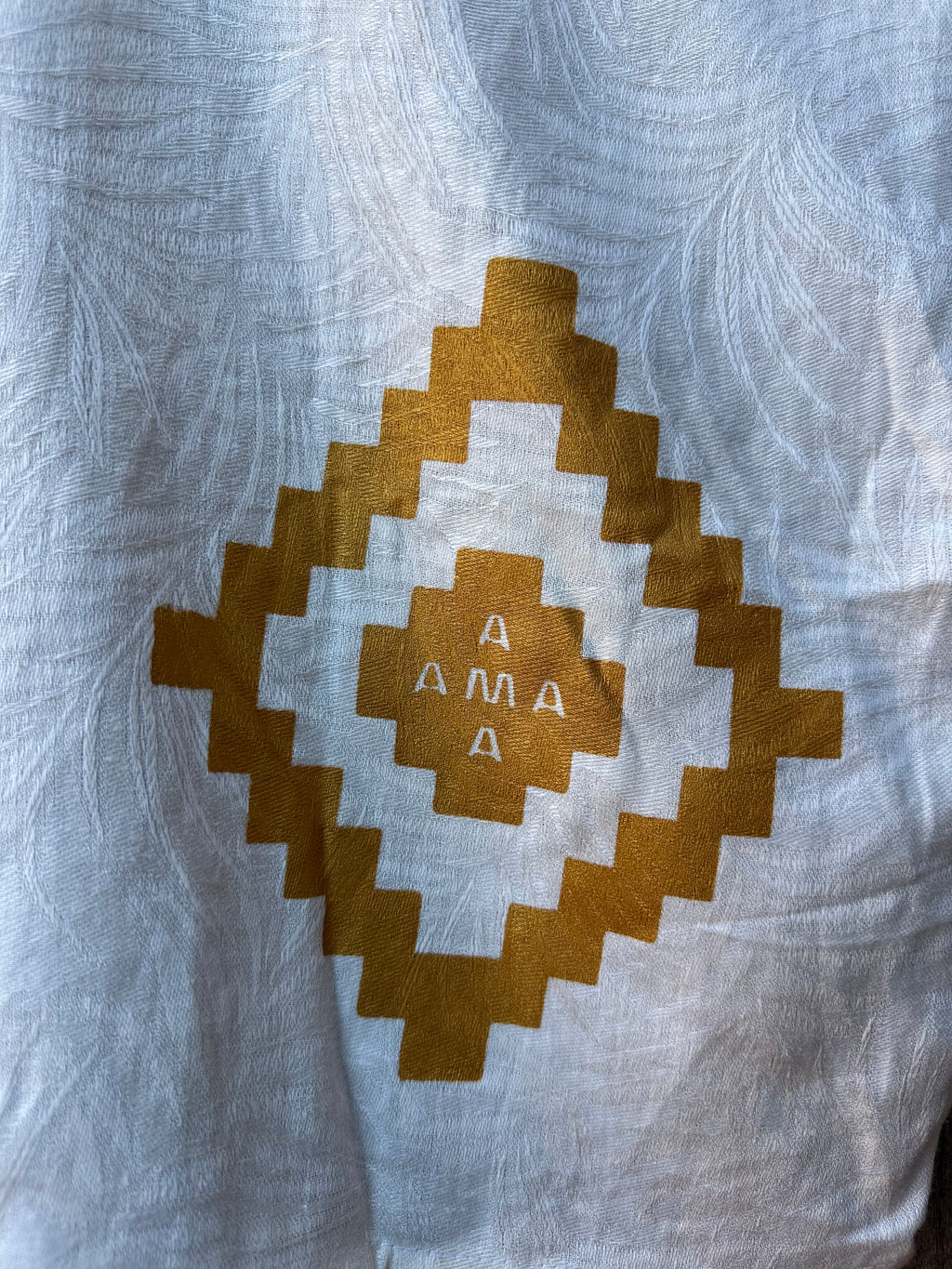 Screenprinted Draped Top • One Size Fits All