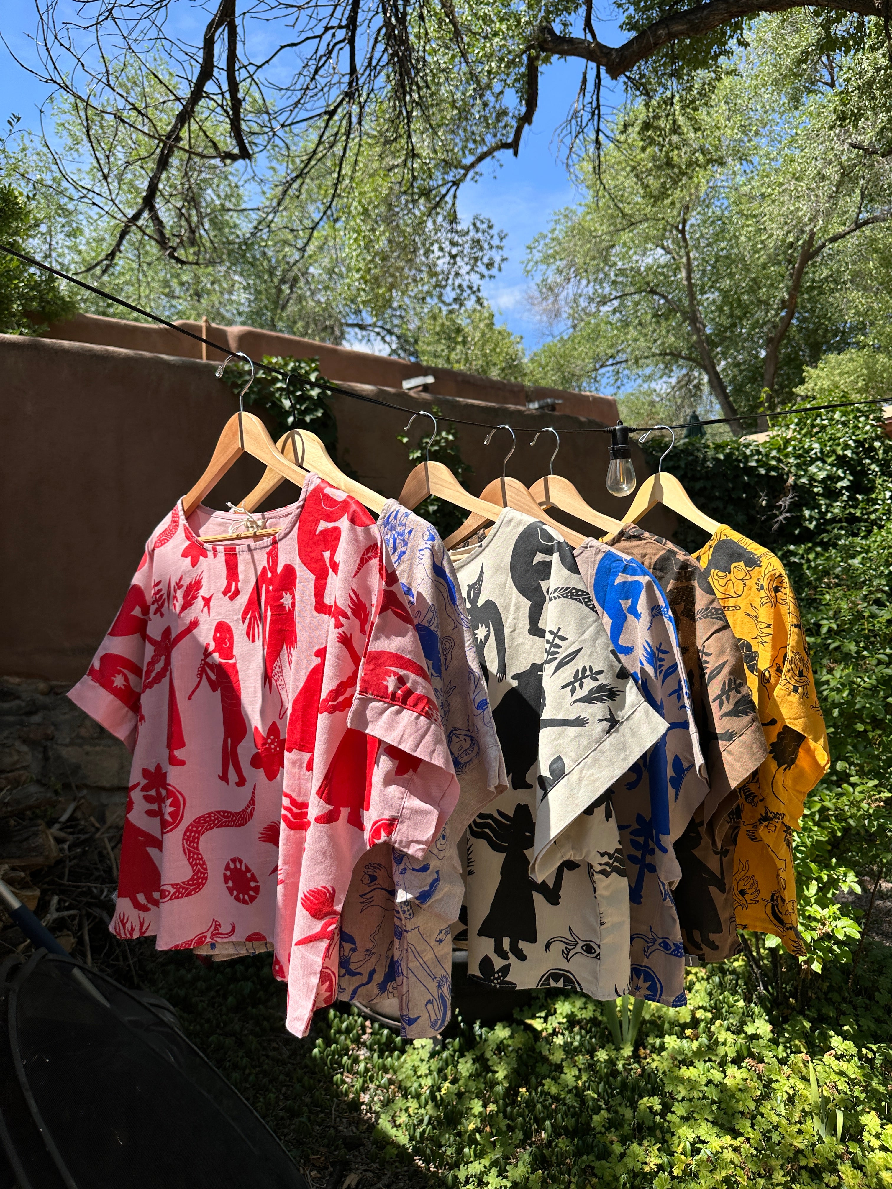 Kimono Shirts - Large - Screen Printed