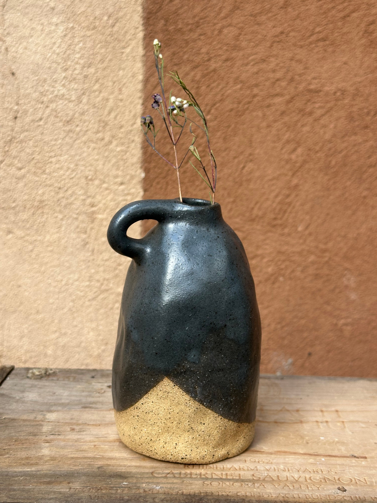 Charcoal Bud Vases - Two sizes