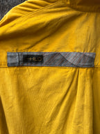 Boxy Blazer Thin Yellow Corduroy