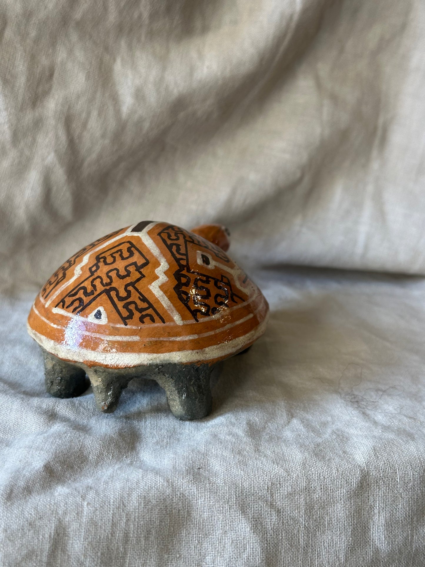 LShipibo Ceramic Turtle - two versions