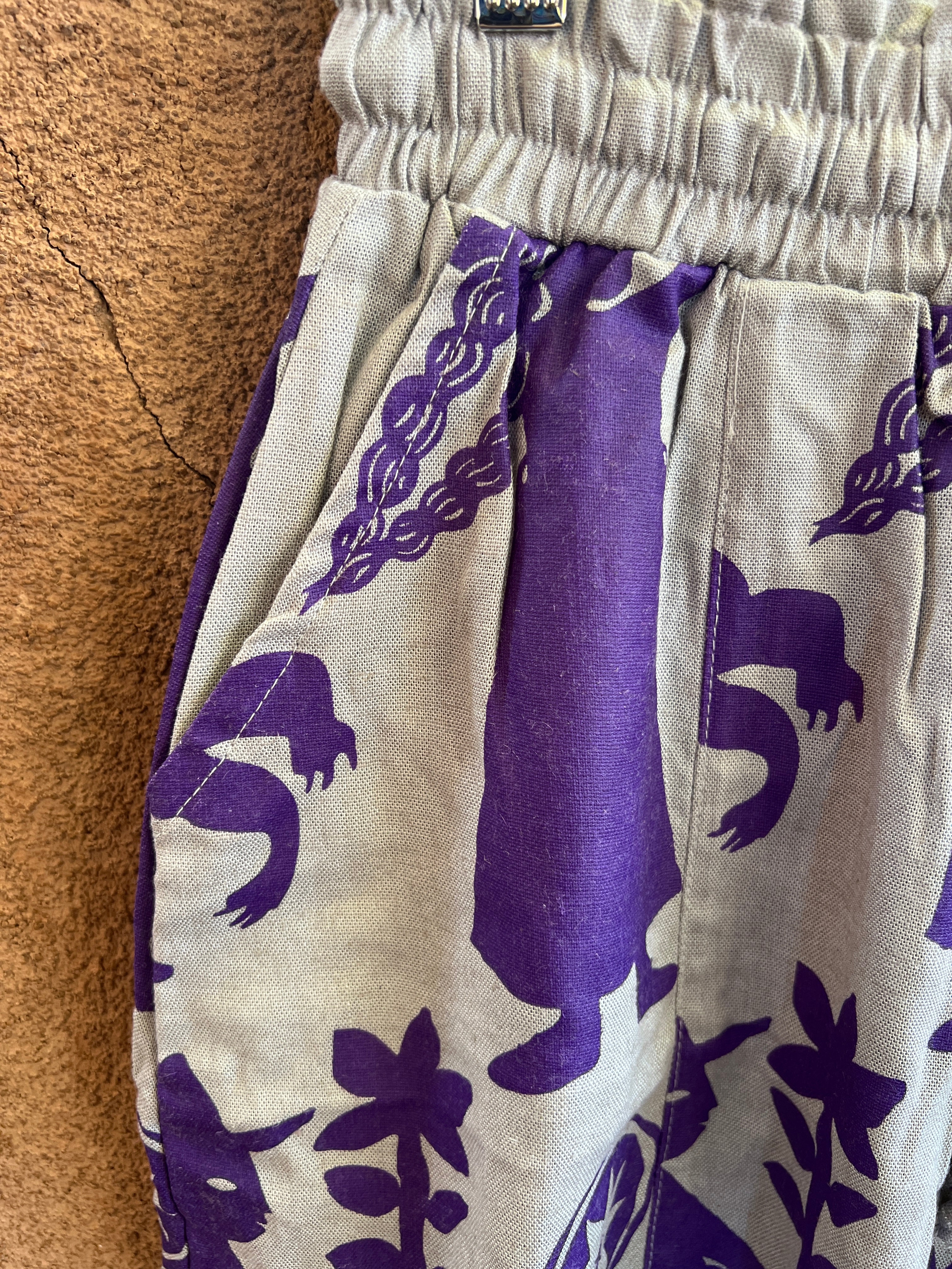 Jogger Pants • Small • Screen Printed