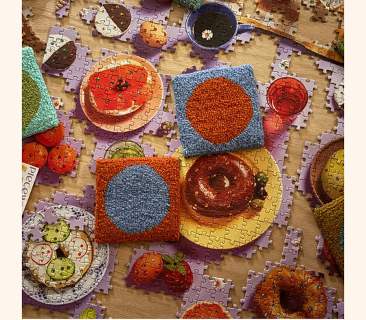 Coasters - Lake & Rust