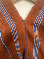 Handwoven Wool Poncho