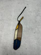 Load image into Gallery viewer, Hawk Feather - stained glass
