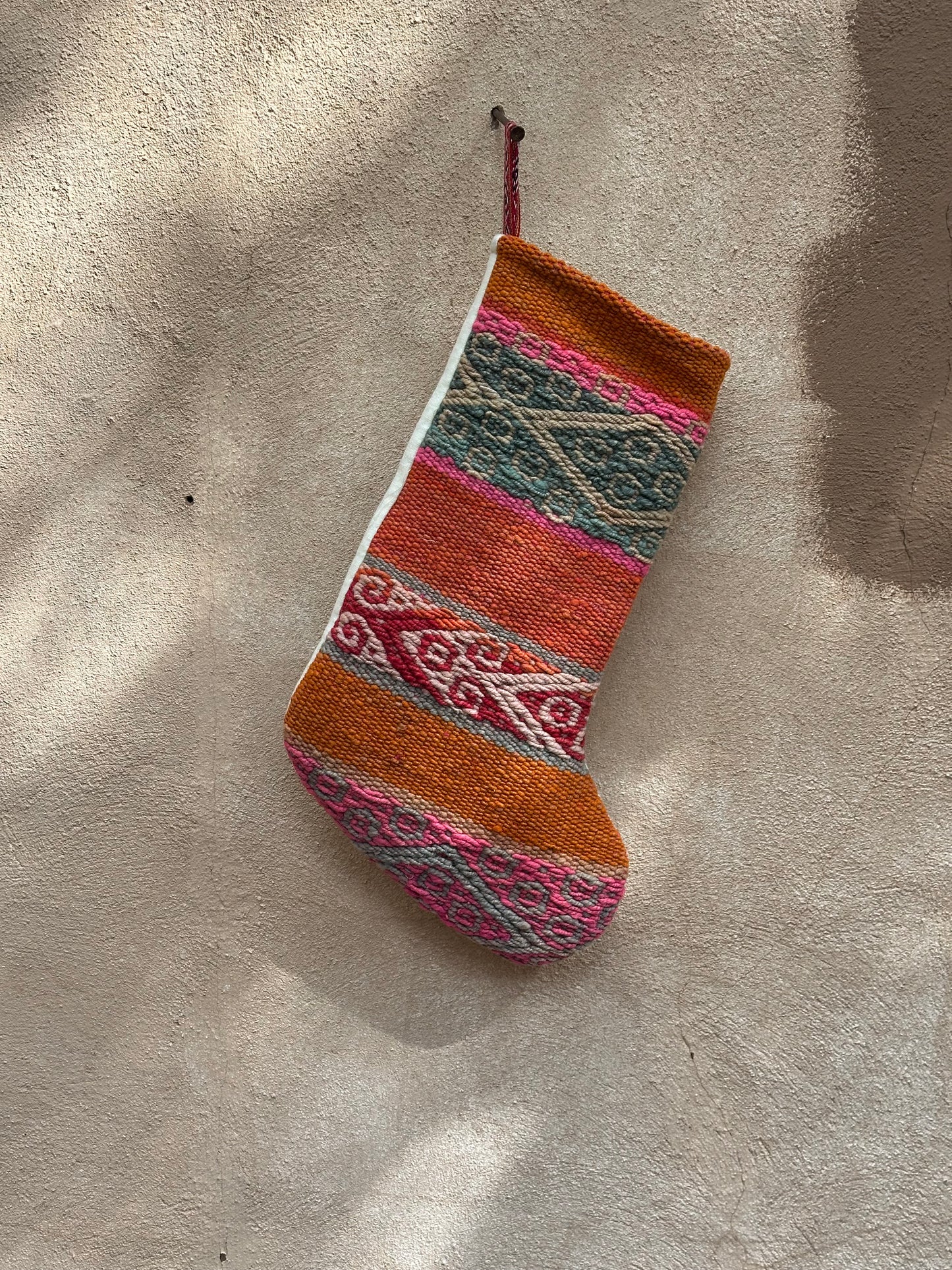 Stockings - solid color back - upcycled Andean Textiles