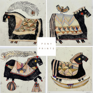 #33 - Circus Pony - Print 12 x 12