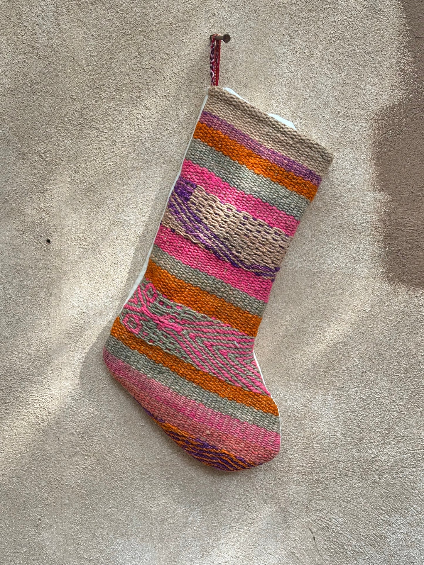 Stockings - solid color back - upcycled Andean Textiles