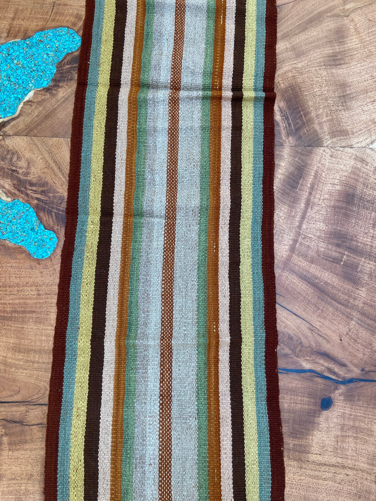 Table Runner - Multicolor earth tones