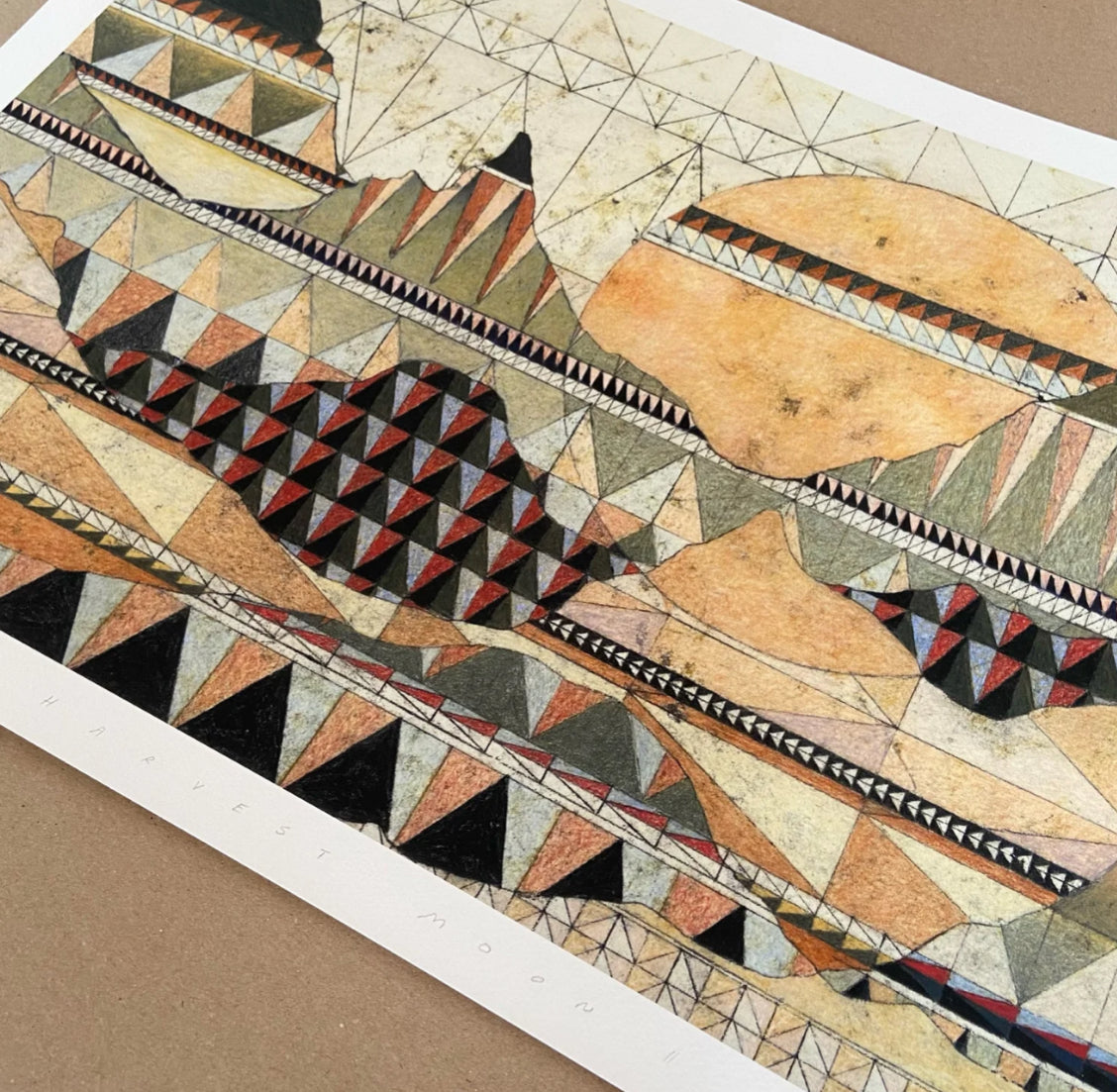 Harvest Moon II - Print 16”x24”