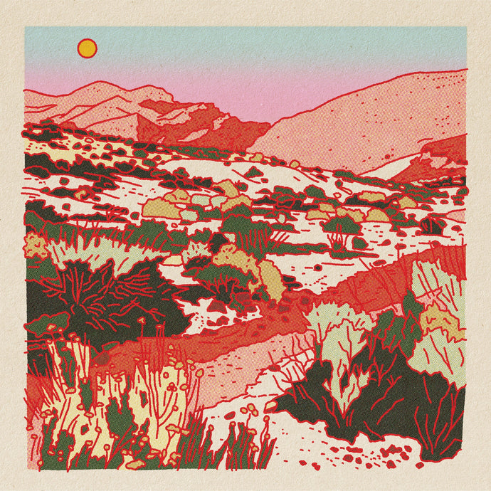 Desert Mountain #22 12 x 12 print