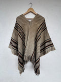 Handwoven Alpaca Wool Poncho