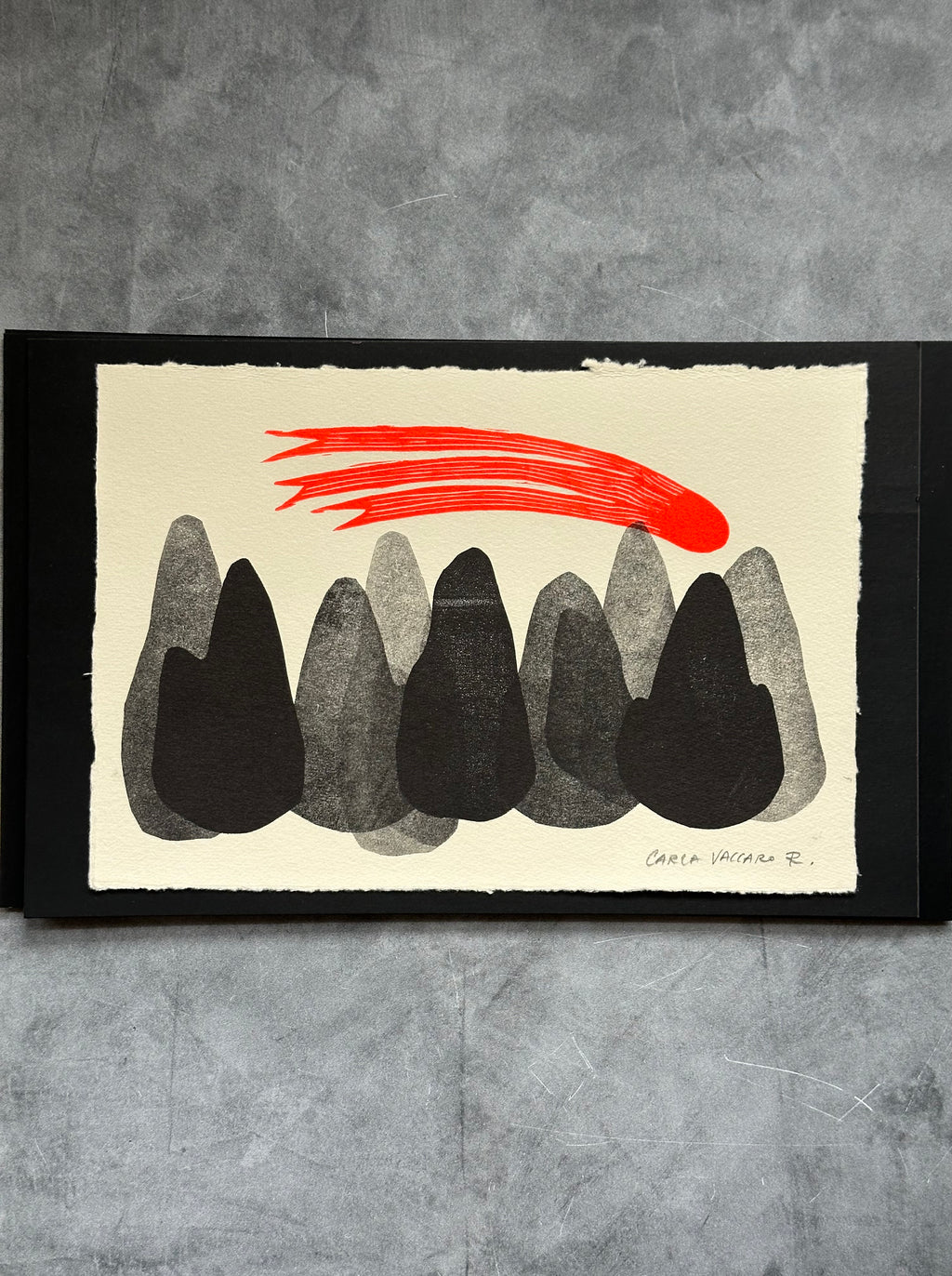 Serie Paraiso Andino - Lino Print 7” x 10.5”