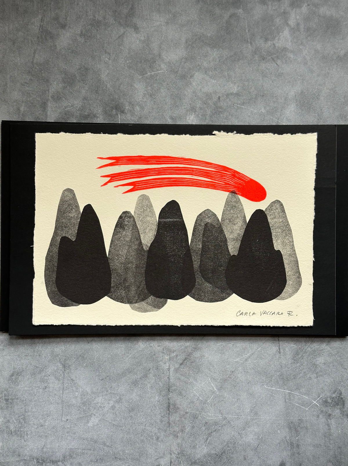 Serie Paraiso Andino - Lino Print 7” x 10.5”