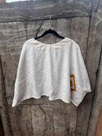 Screenprinted Draped Top • One Size Fits All (Copy)