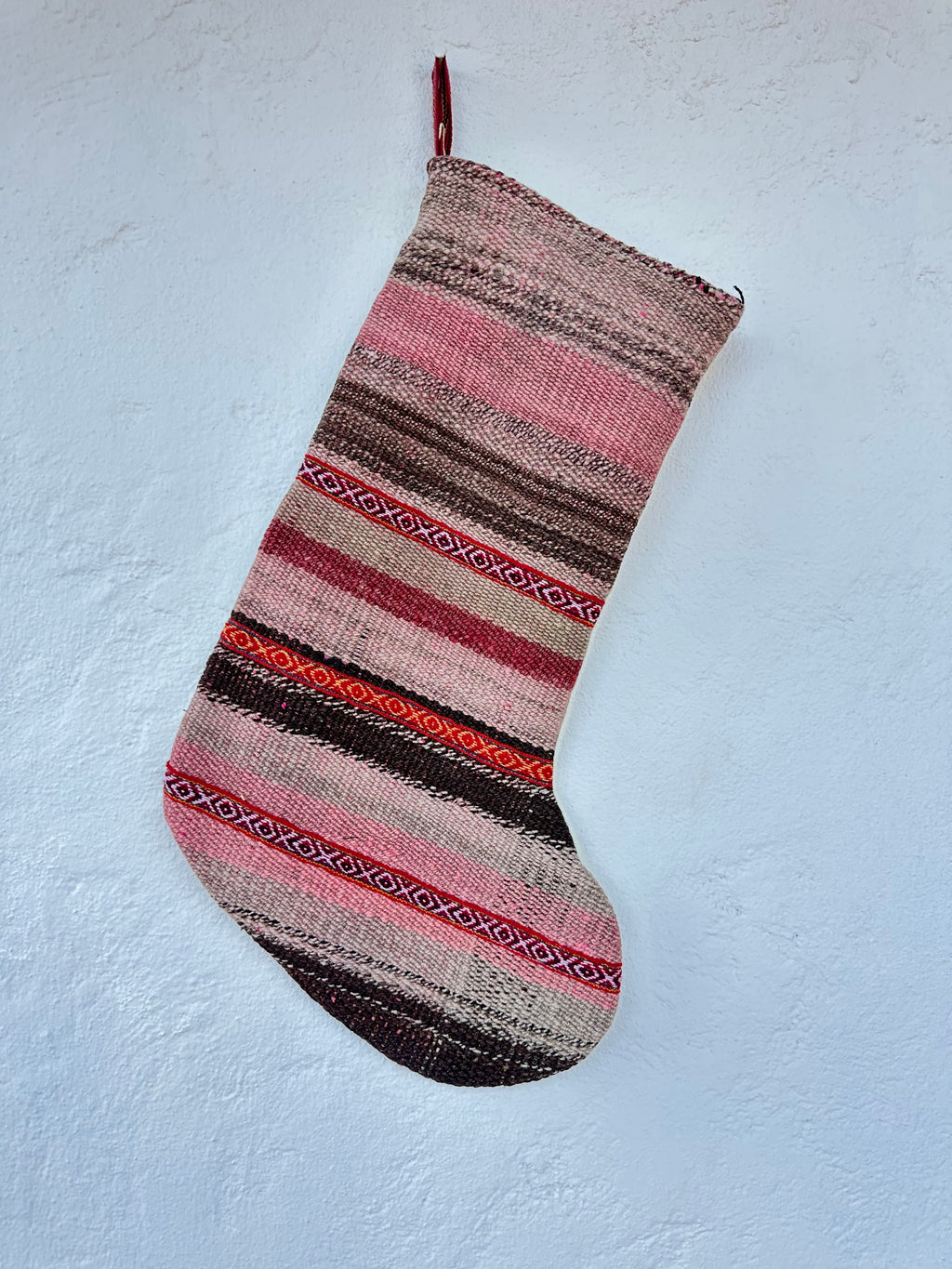 Stockings - solid color back - upcycled Andean Textiles
