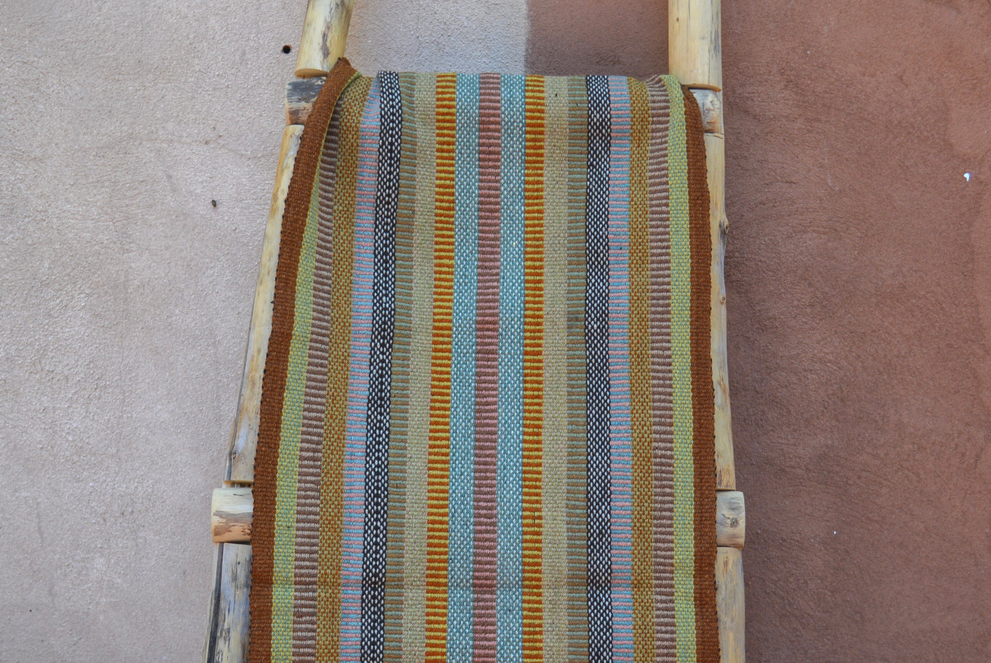 Table Runner Multicolor - Natural Dyed and 100% sheep wool