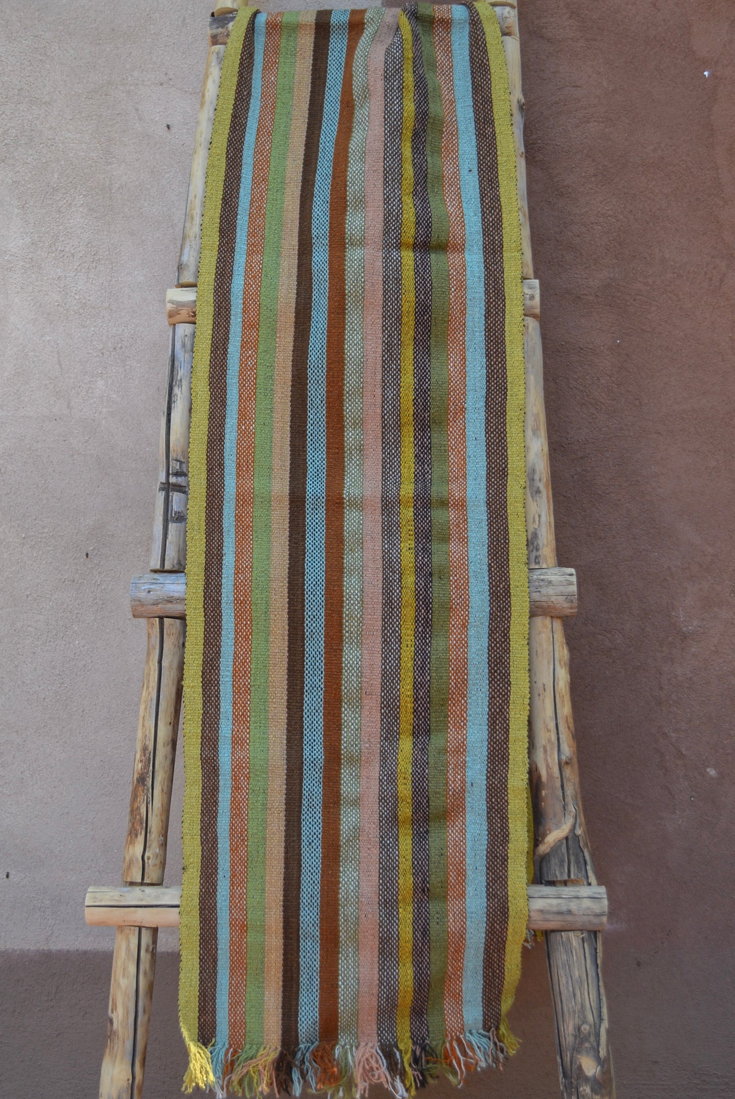 Table Runner Multicolor - Natural Dyed and 100% sheep wool