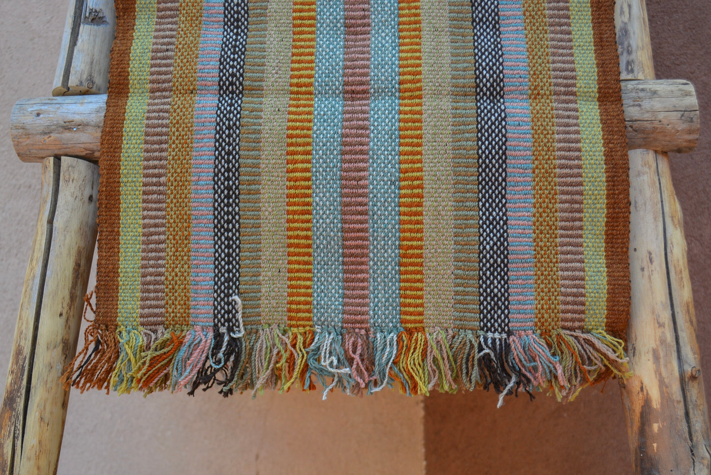 Table Runner Multicolor - Natural Dyed and 100% sheep wool