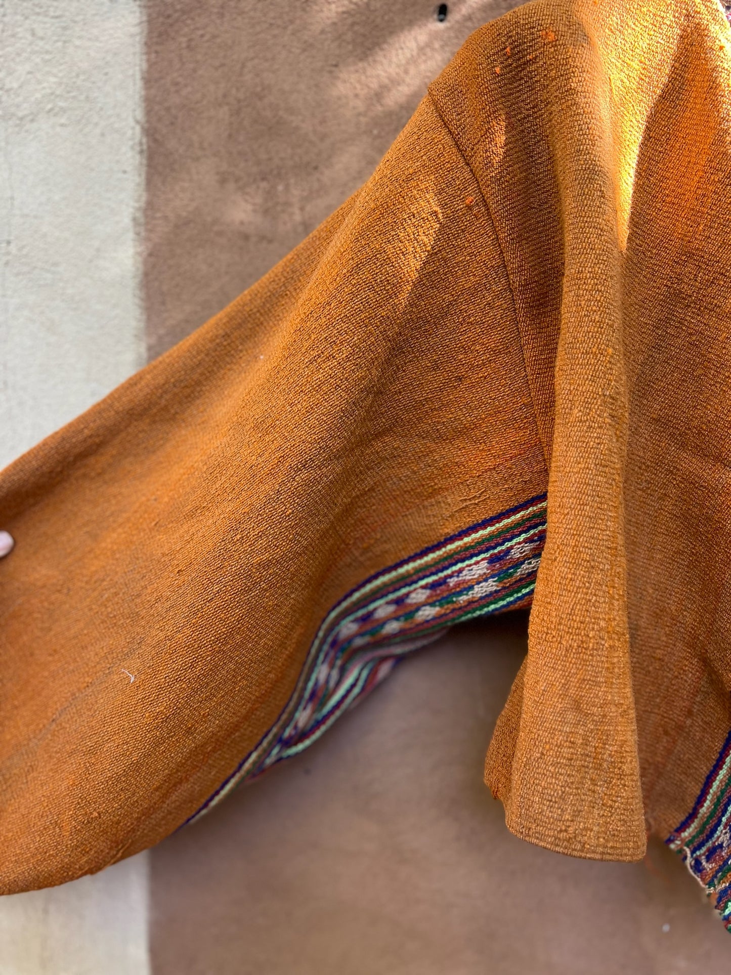 Upcycled Cropped Jacket - wide sleeves