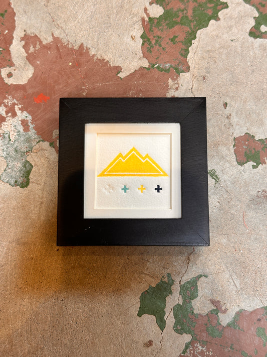 Mountain - Relief Printing Collection