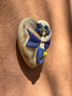Ceramic Heart with Mermaid Wall Art - Limited Edition