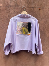 Load image into Gallery viewer, Oversized linen blazer - Lavander
