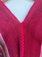 Handwoven Wool Poncho