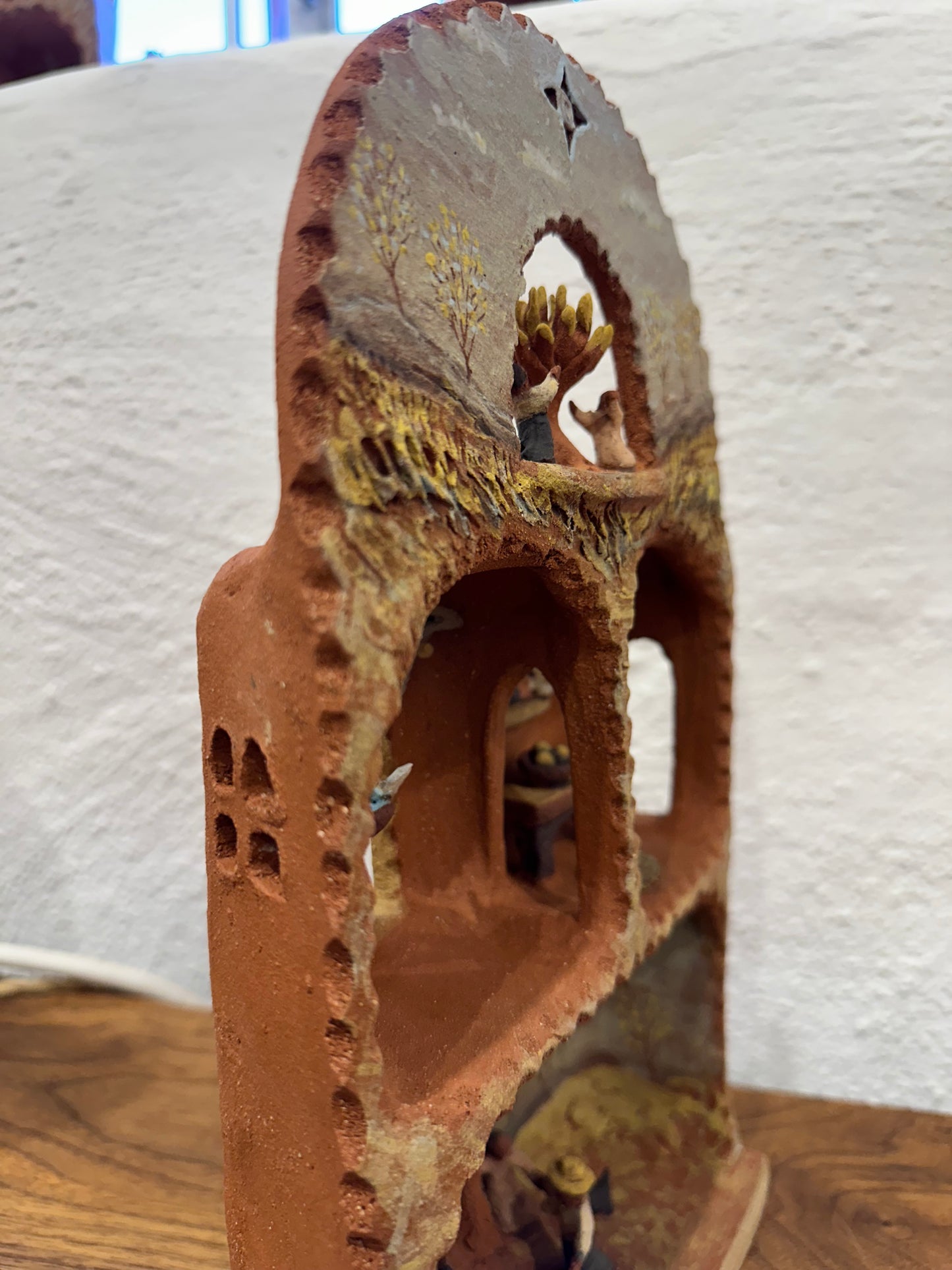 Family Time Altar - Clay Sculptural Piece