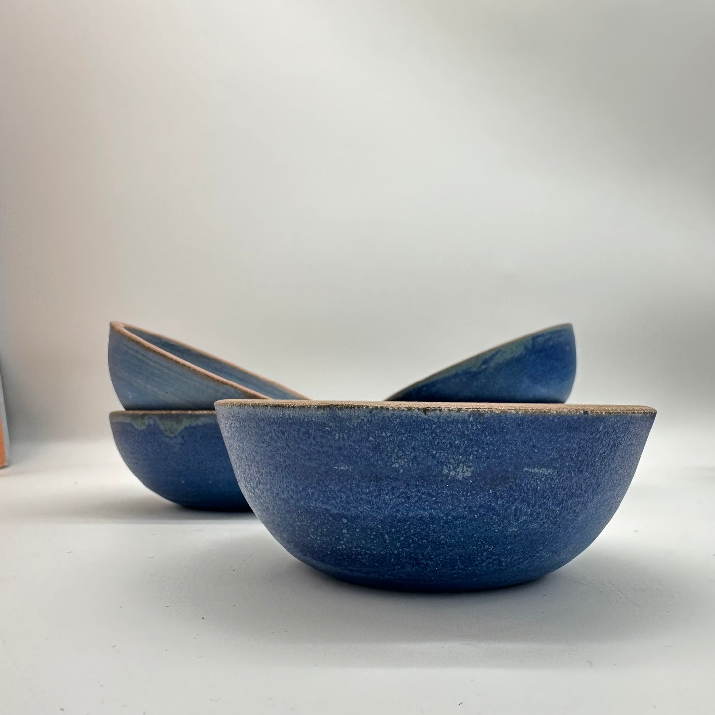 Smudge Bowls - denim blue - Stoneware