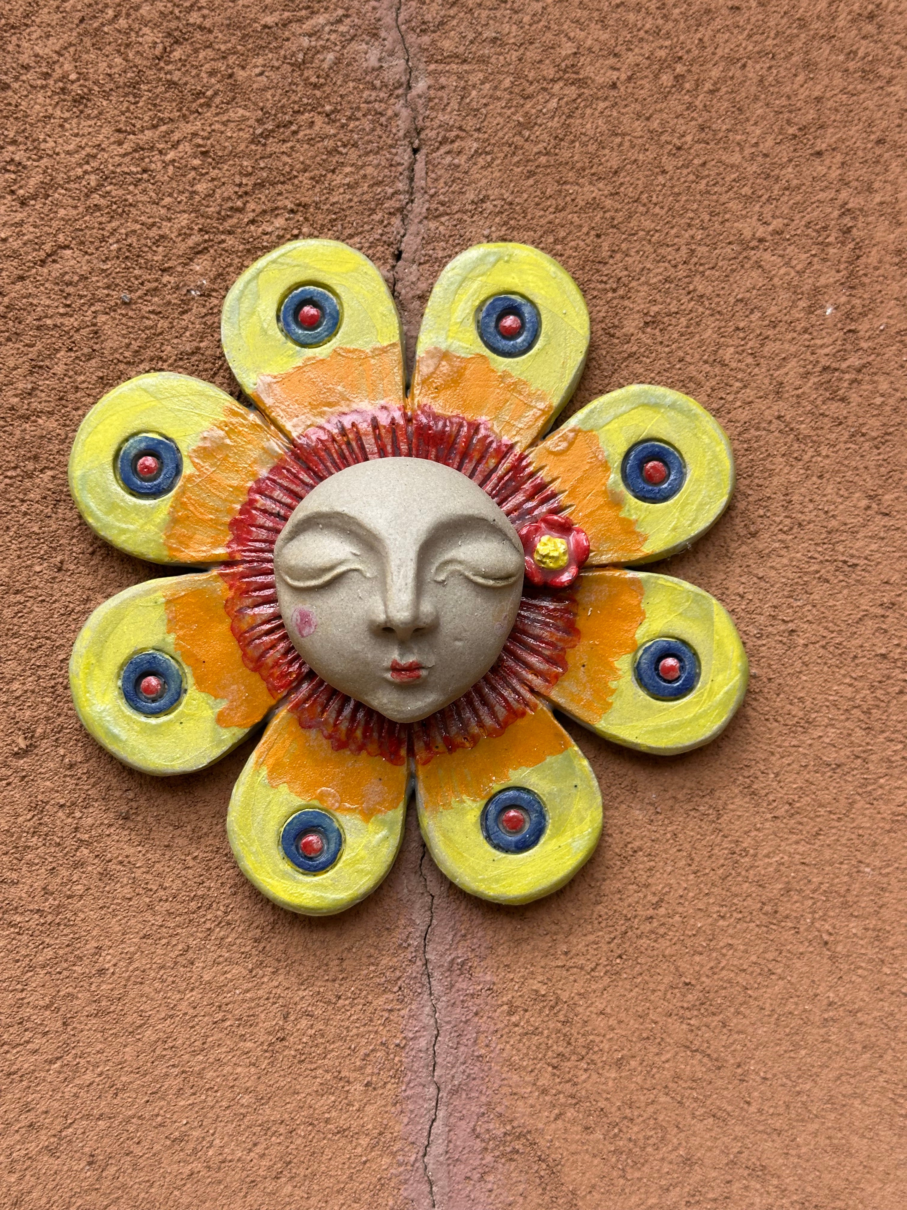 Flower Wall Art - Ceramic