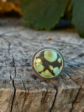 Load image into Gallery viewer, Blue Moon Turquoise ~ sterling silver ring - Size 7.5
